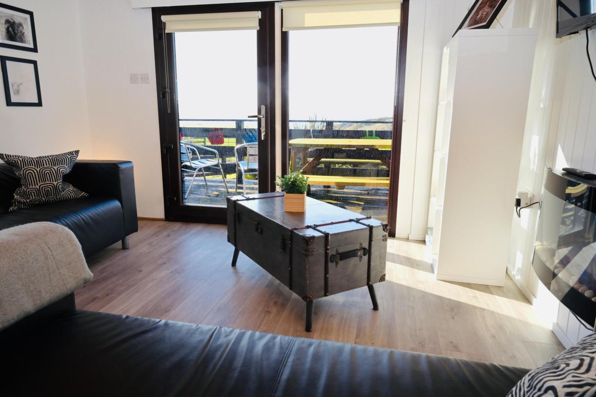 Lodge Cabin With Fabulous Views - Farm Holiday Stranraer Exterior photo